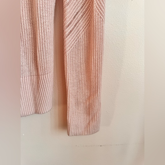 Lululemon Time To Restore Cashmere Knit Sweater Thumbholes - Misty Pink Size 8 - Picture 15 of 16